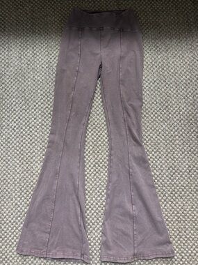 Out From Under Aria Seamed Flare Leg Pant Urban Outfitters Bell Bottom New XS